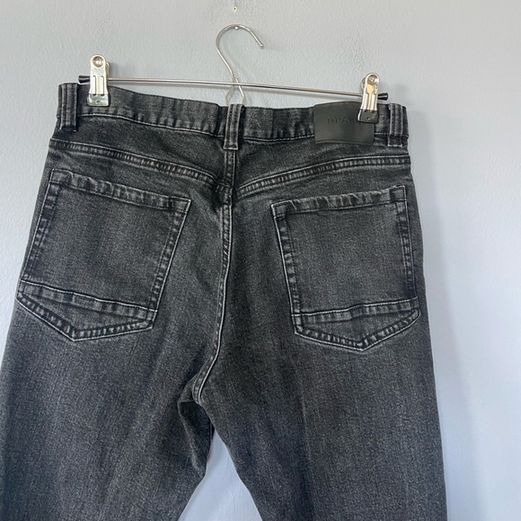 🛑SOLD Prana Men’s Straight Slim Feener Jean in Washed Black Size 31W x 30L - Picture 3 of 9